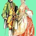 1760 г. Дама и кавалер